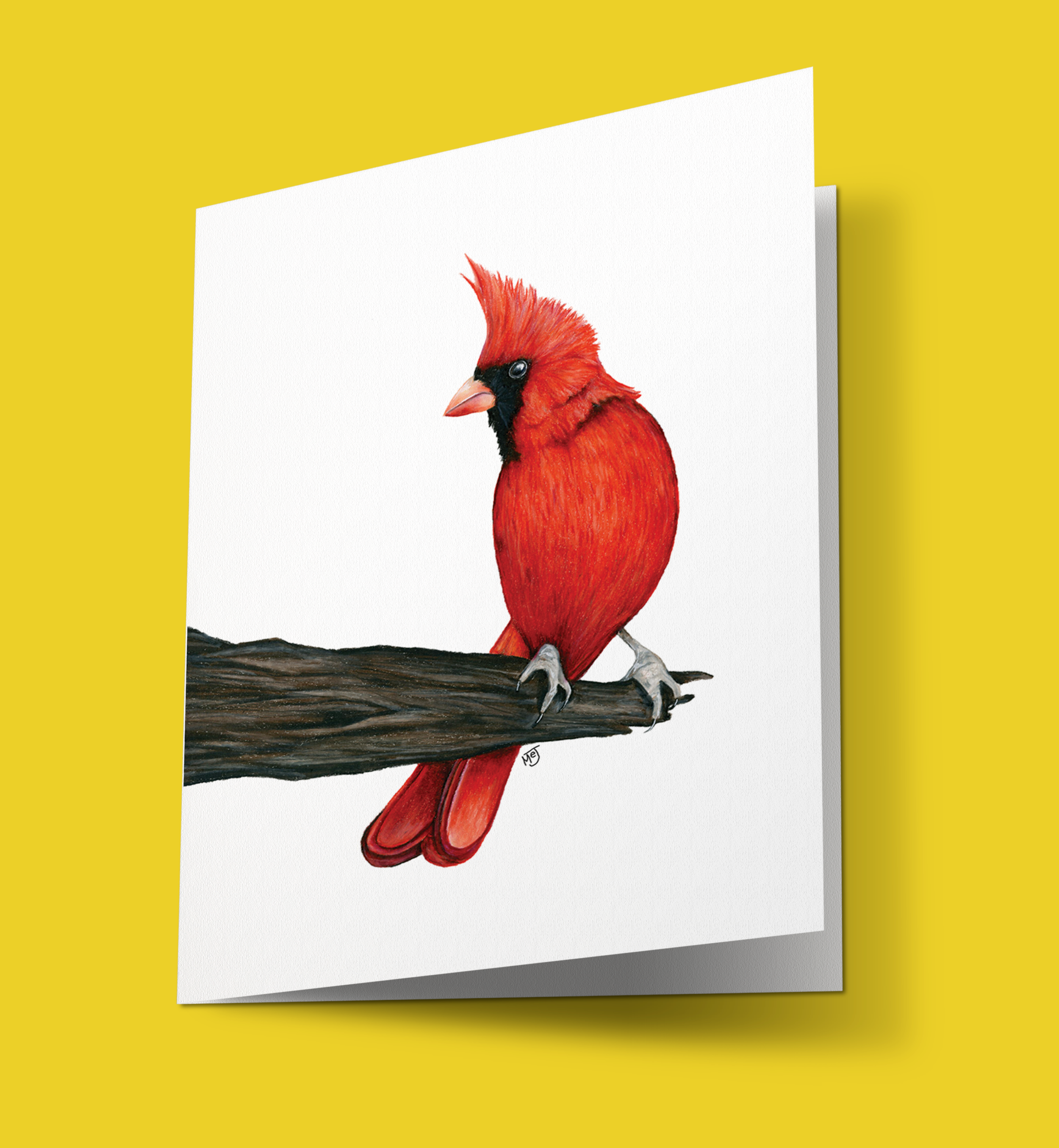 Cardinal Greeting Card