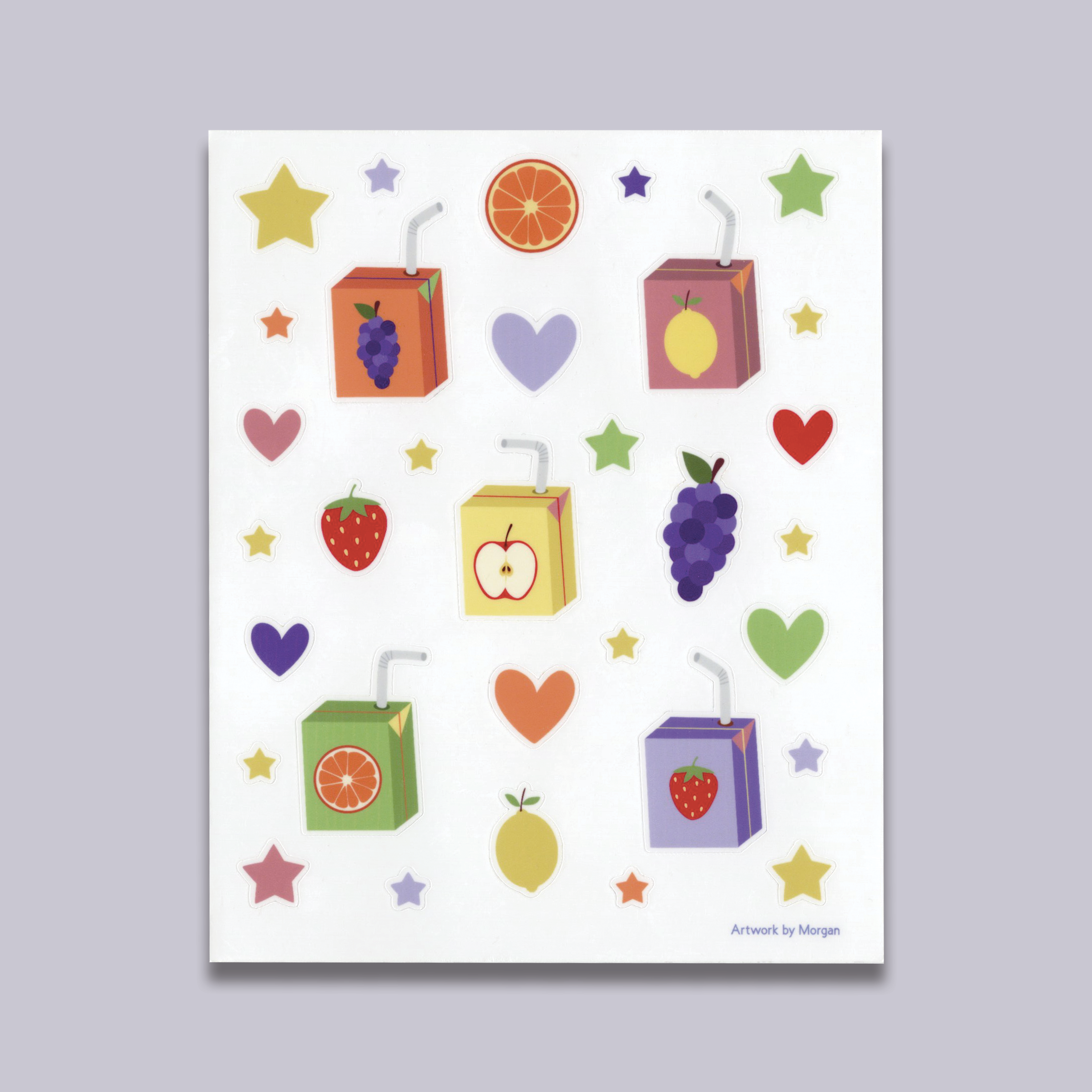 Juice Box Jam Sticker Sheet