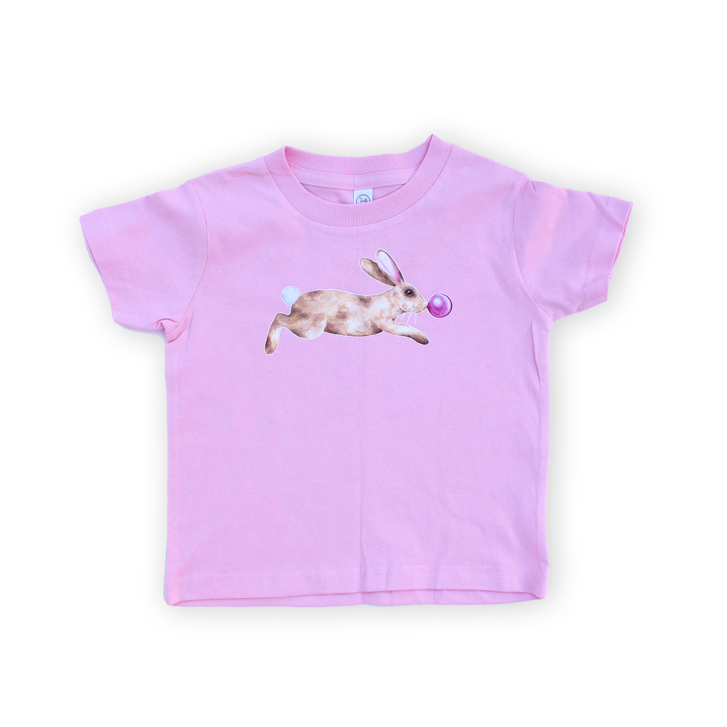 Pink Bunny Gum Toddler T-Shirt