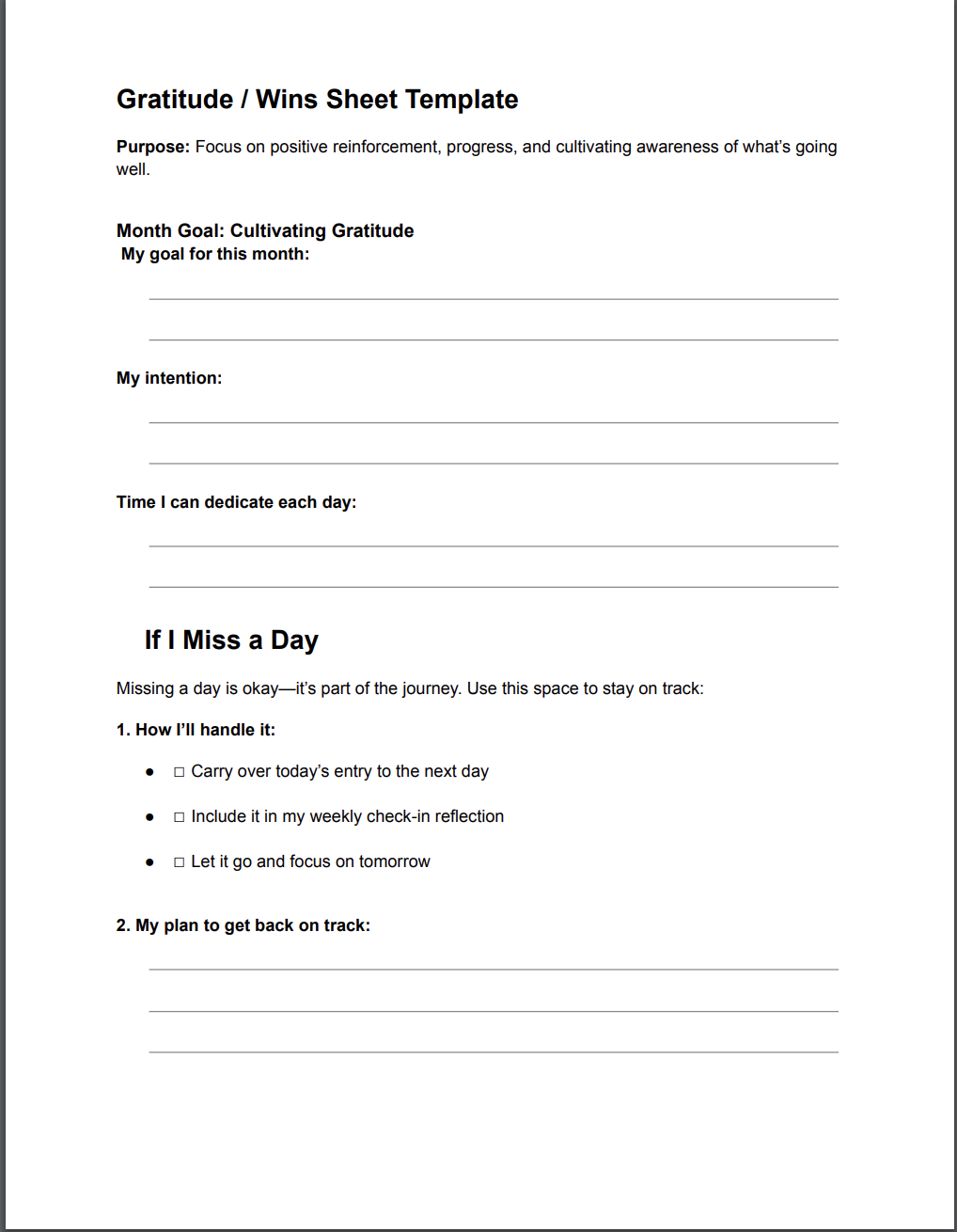 Daily Win- Rest Stops!