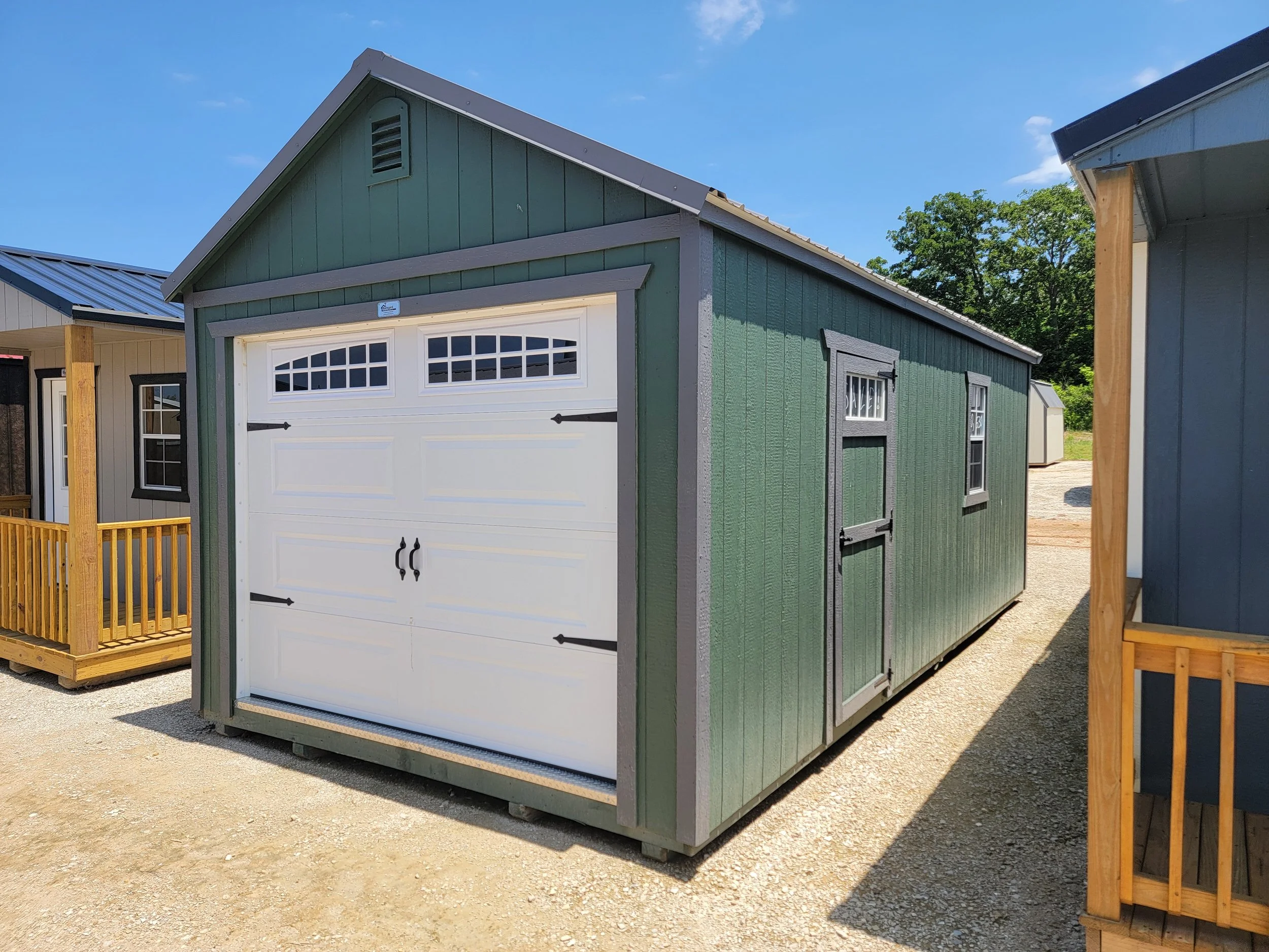 Carriage House Lofted Garage 12x24
