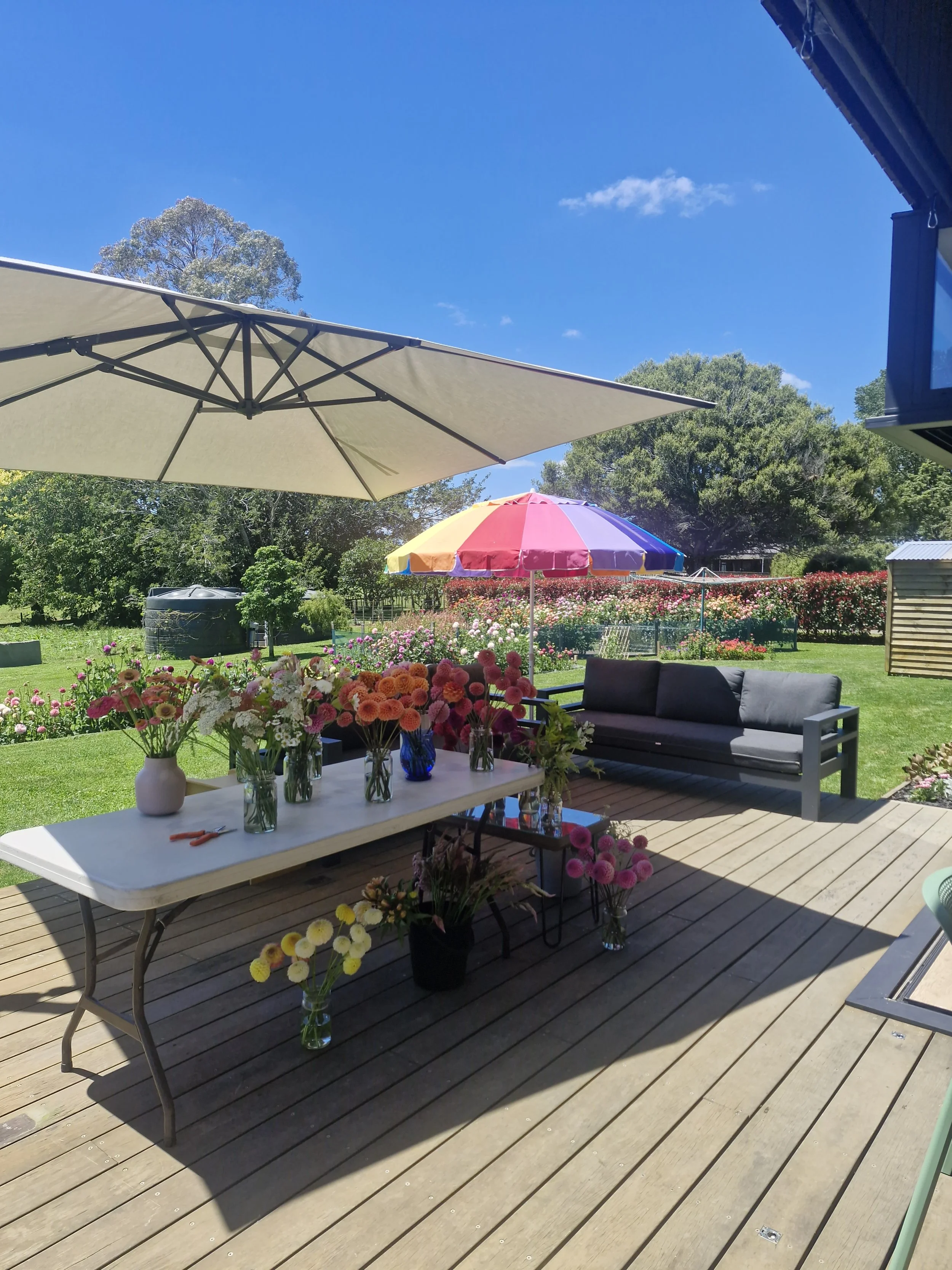 Bouquet Workshop and Garden Wander