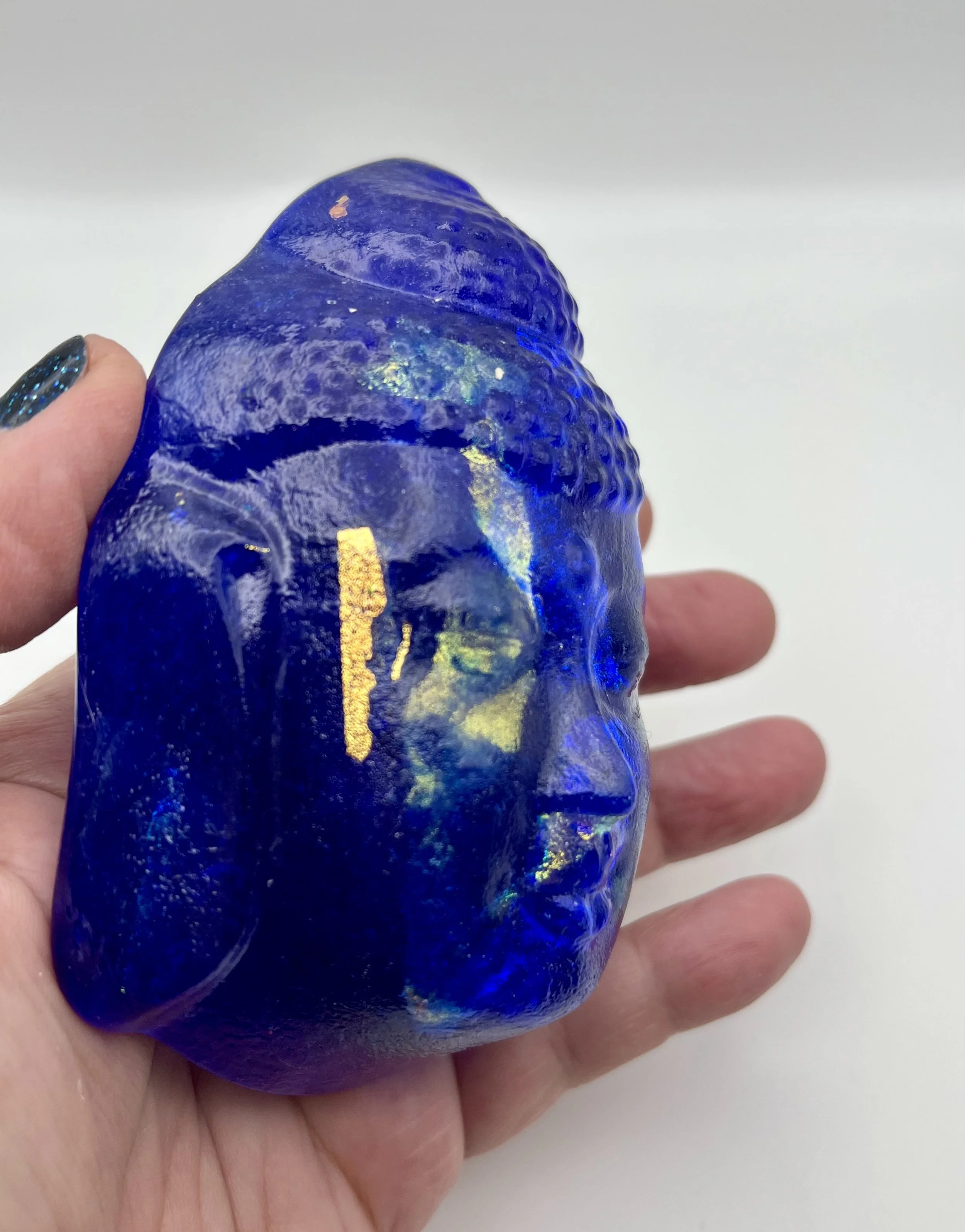 Dichroic Glass Buddha Objet d'Art Keepsake #10 - GIFTED