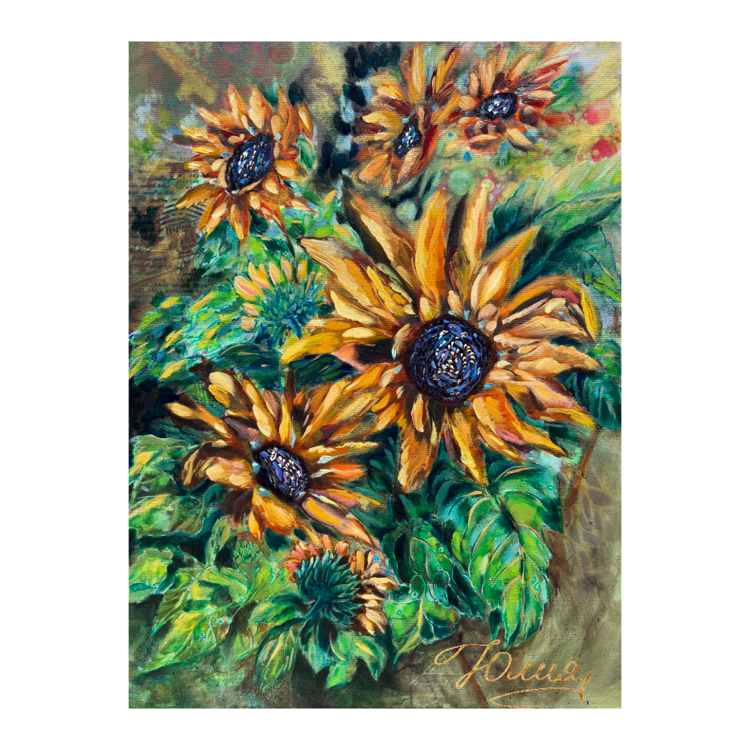 “SUMMER BREEZE”  18inx24in