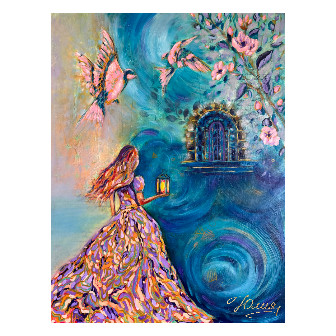 “THE LIGHT BEARER” 18inx24in