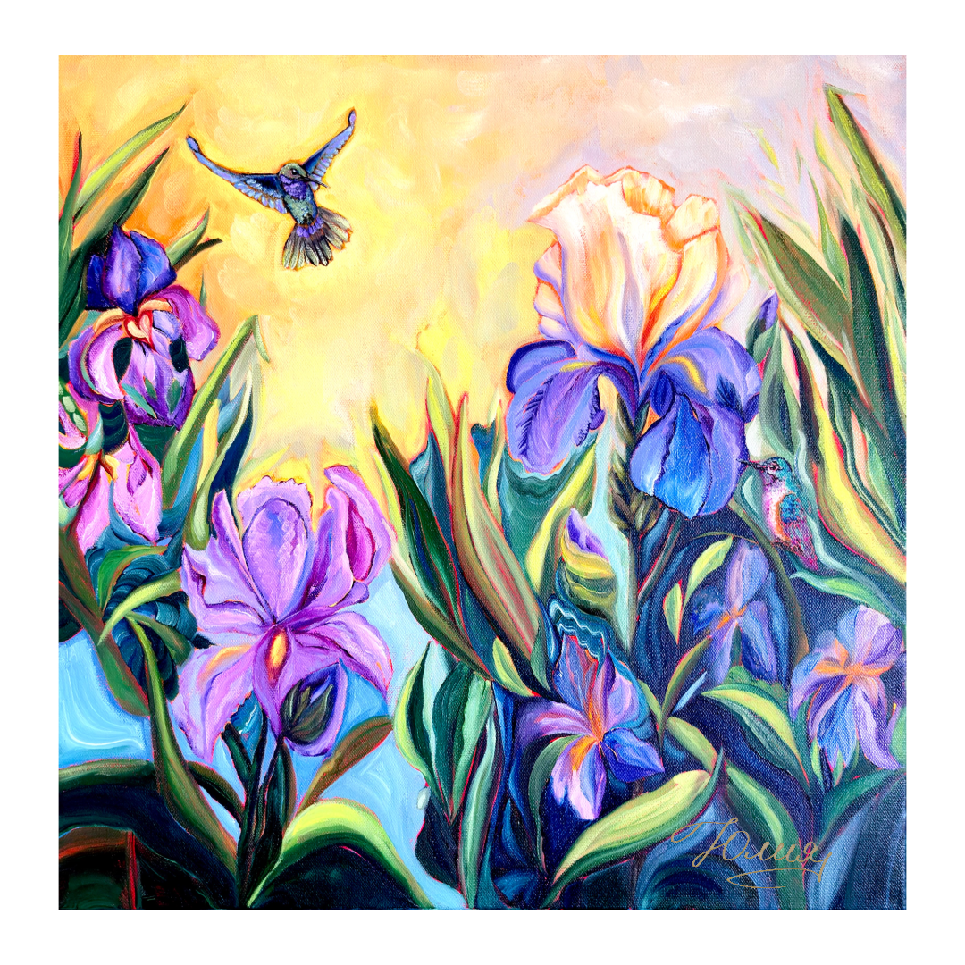 ‘’WHEN THE GREEN RETURNS’’  20inx20in