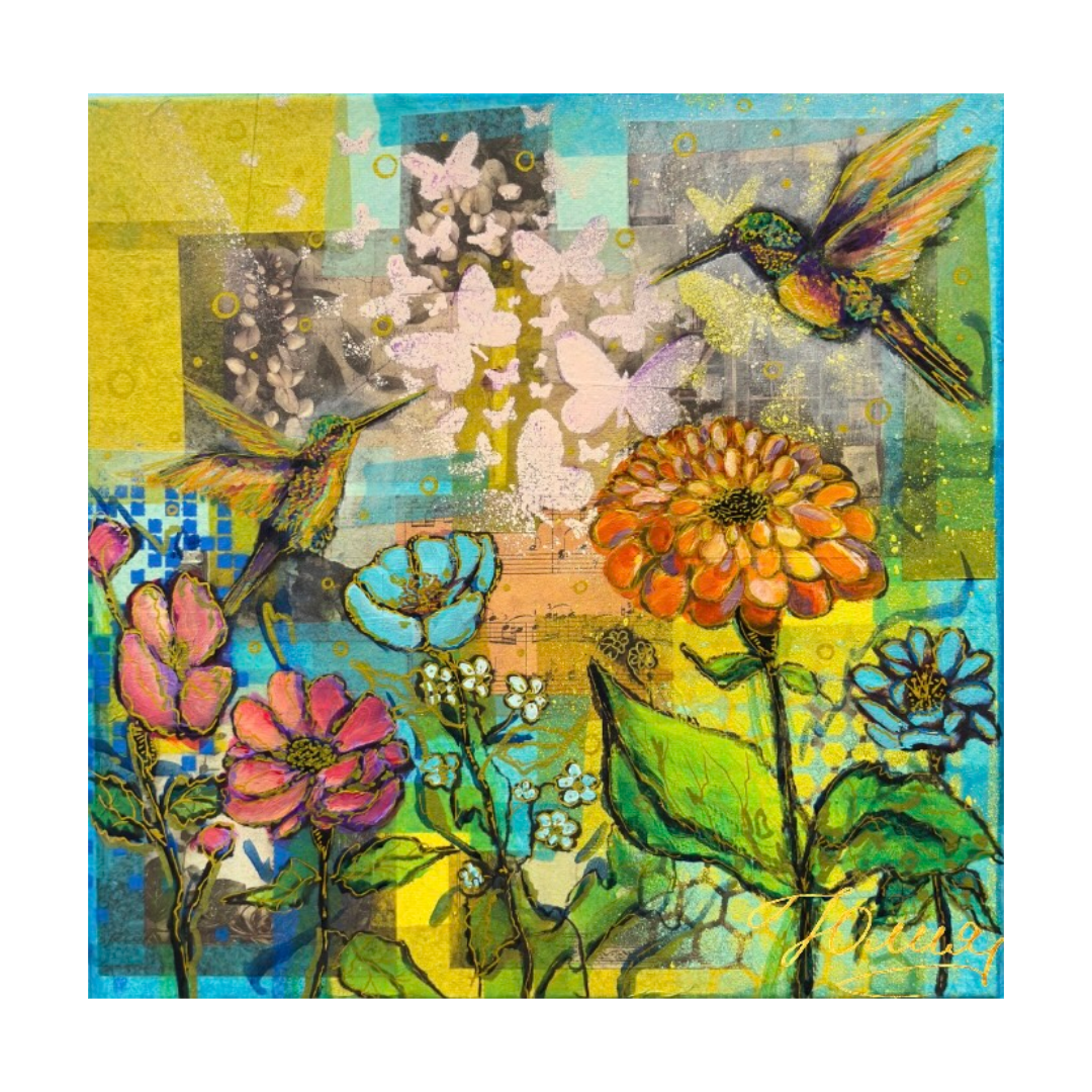 “WHISPER”  12inx12in