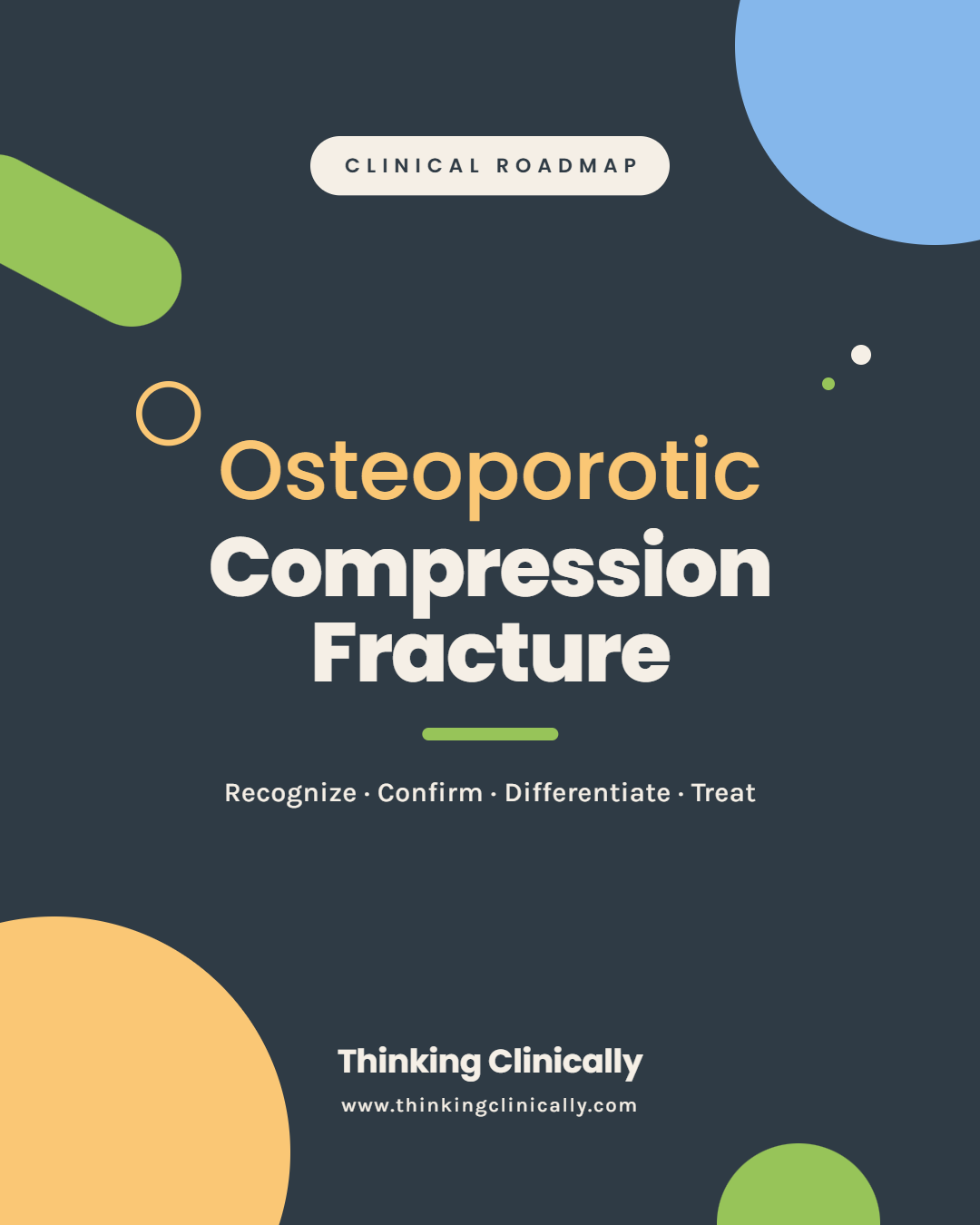 Clinical Roadmap: Osteoporotic Vertebral Compression Fracture