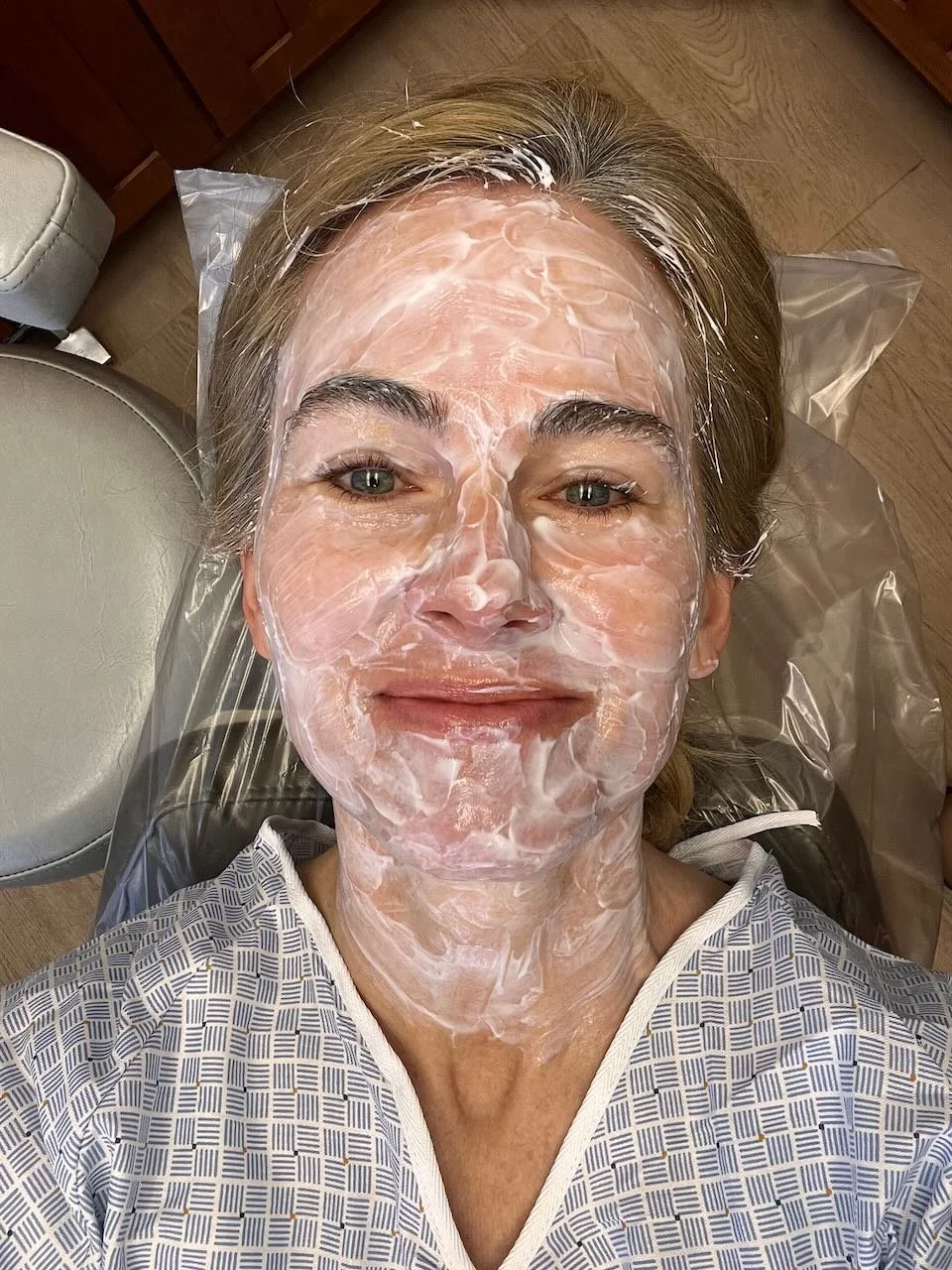 Topical Numbing Cream Applied