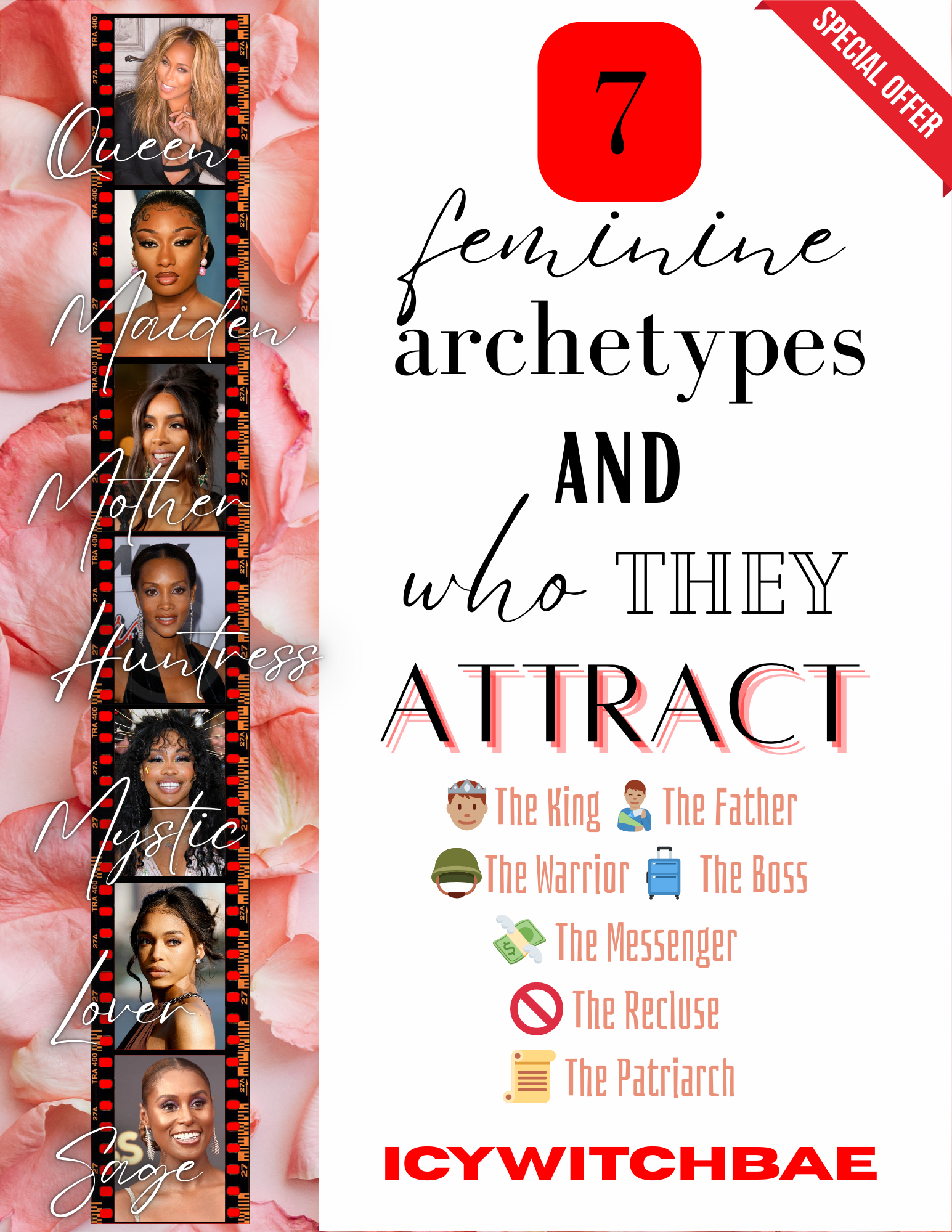 7 Feminine Archetypes and Who They Attract