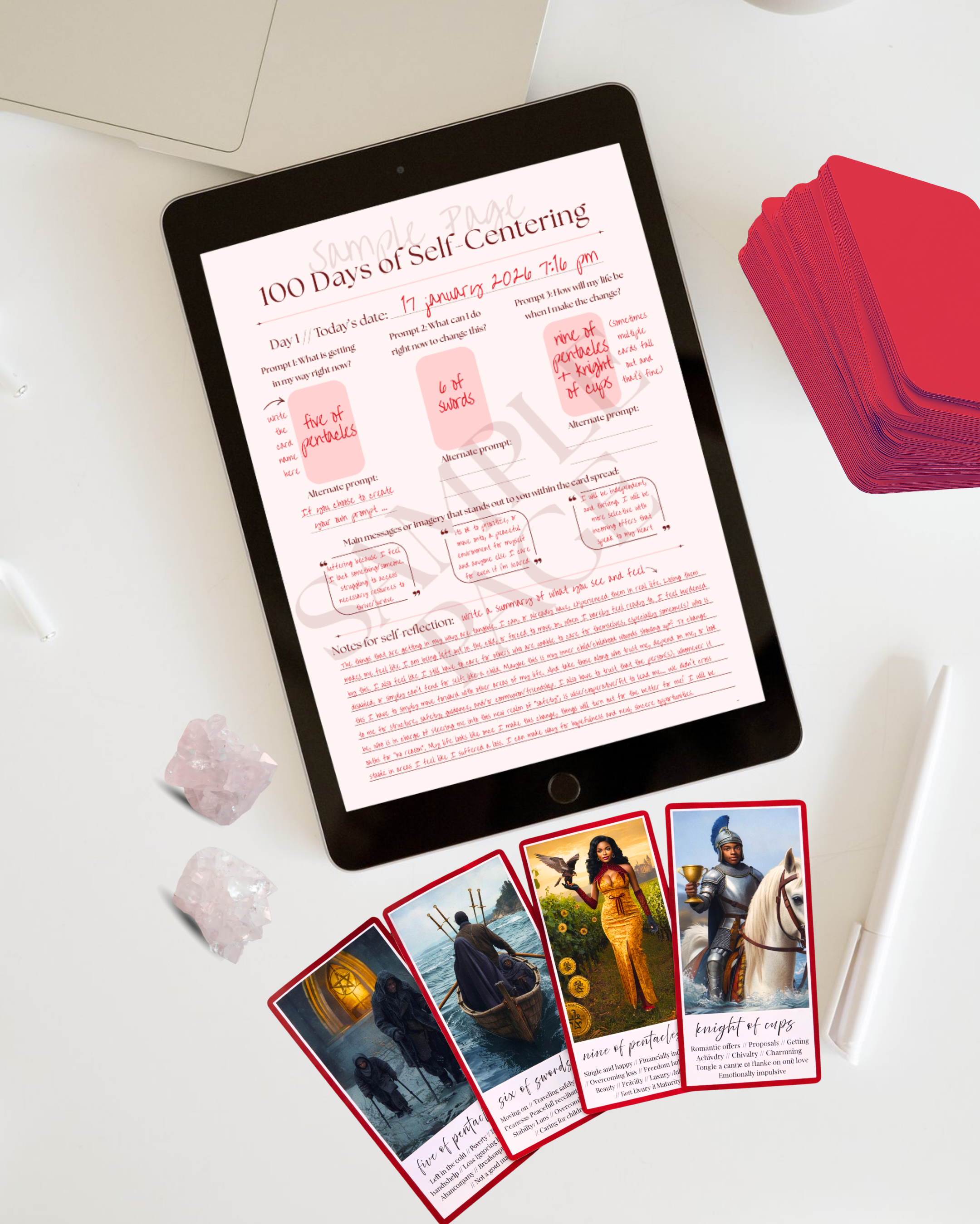 Lean Into You: 100 Days of Self-Centering