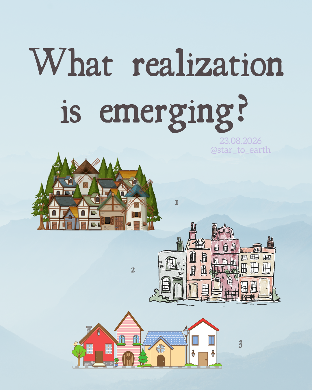 What realization is emerging?
