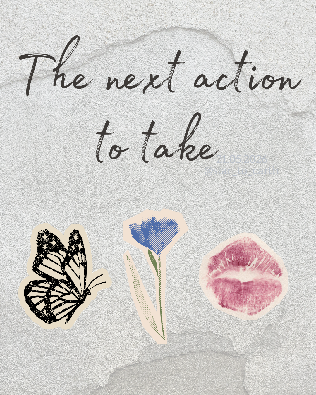 The next action to take