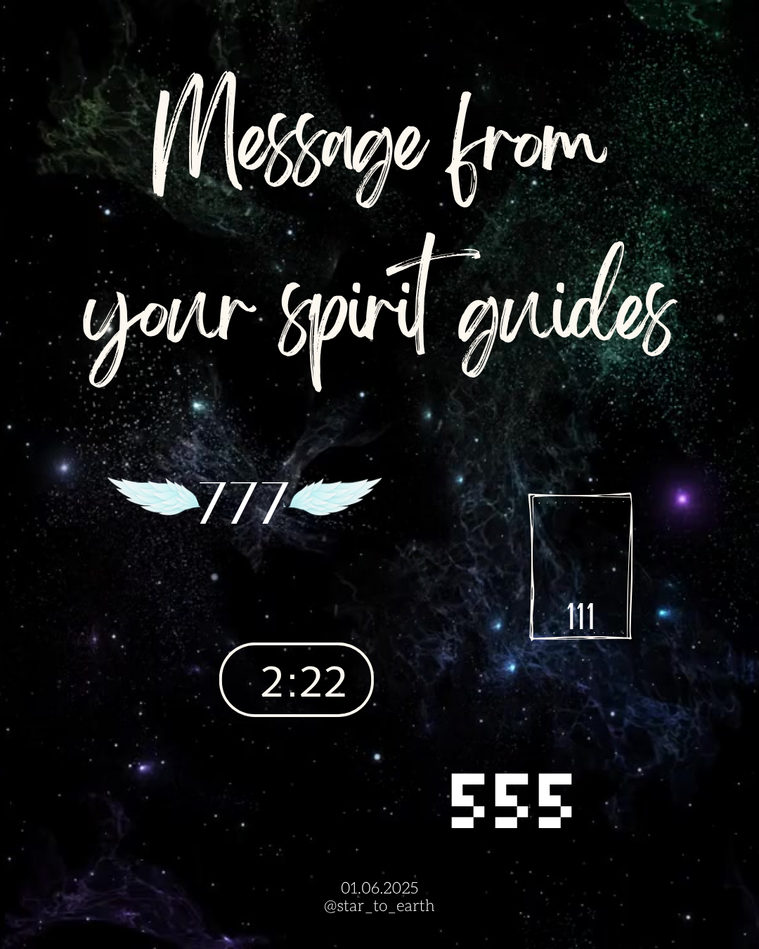 Message from your spirit guides