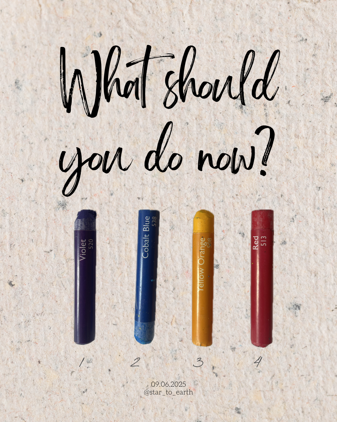 What should you do now?