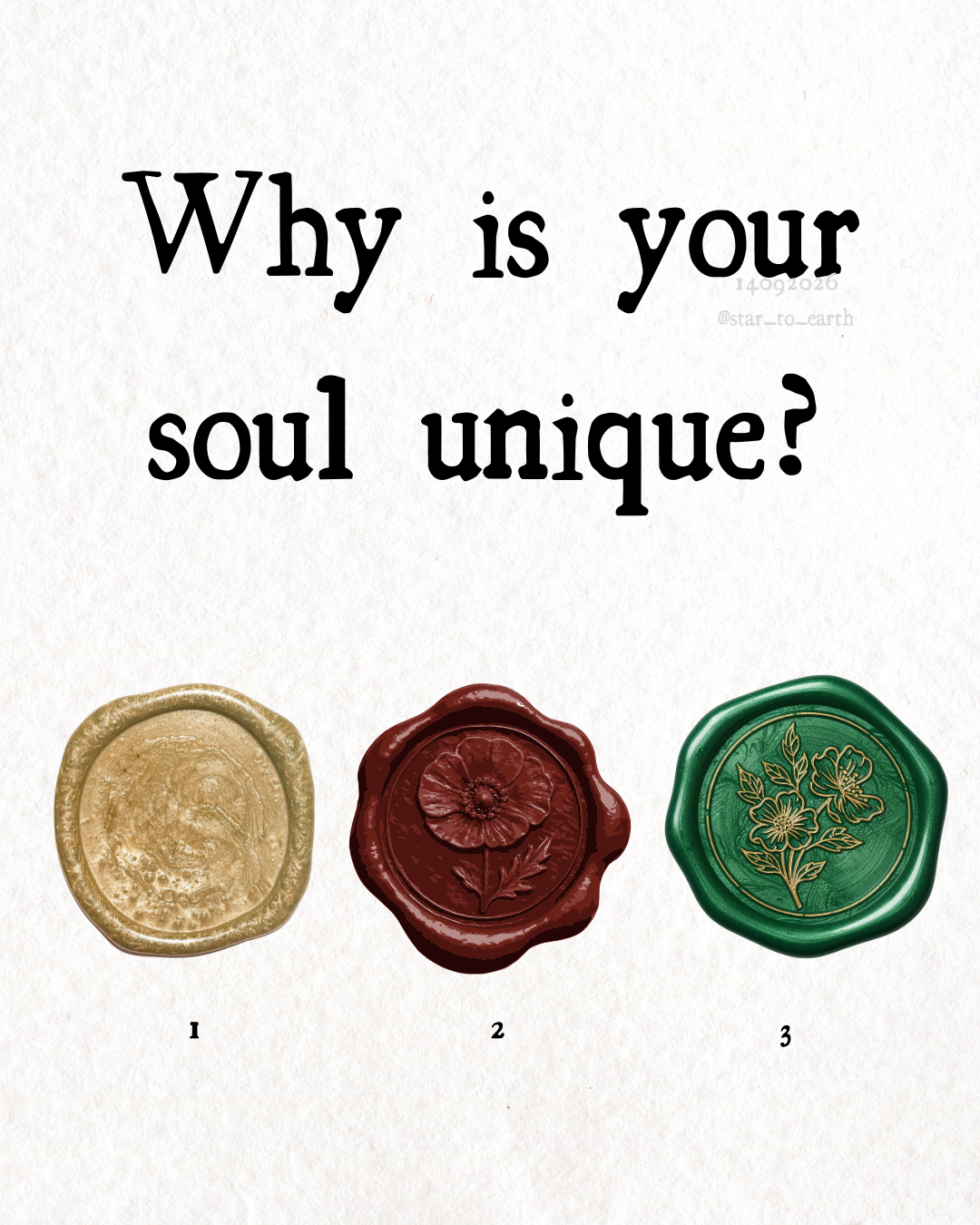 Why is your soul unique?