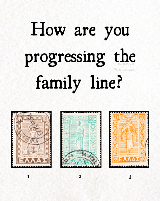 How are you progressing the family line?