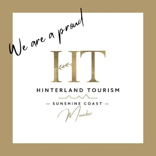 Proud member of Hinterland Tourism Sunshine Coast