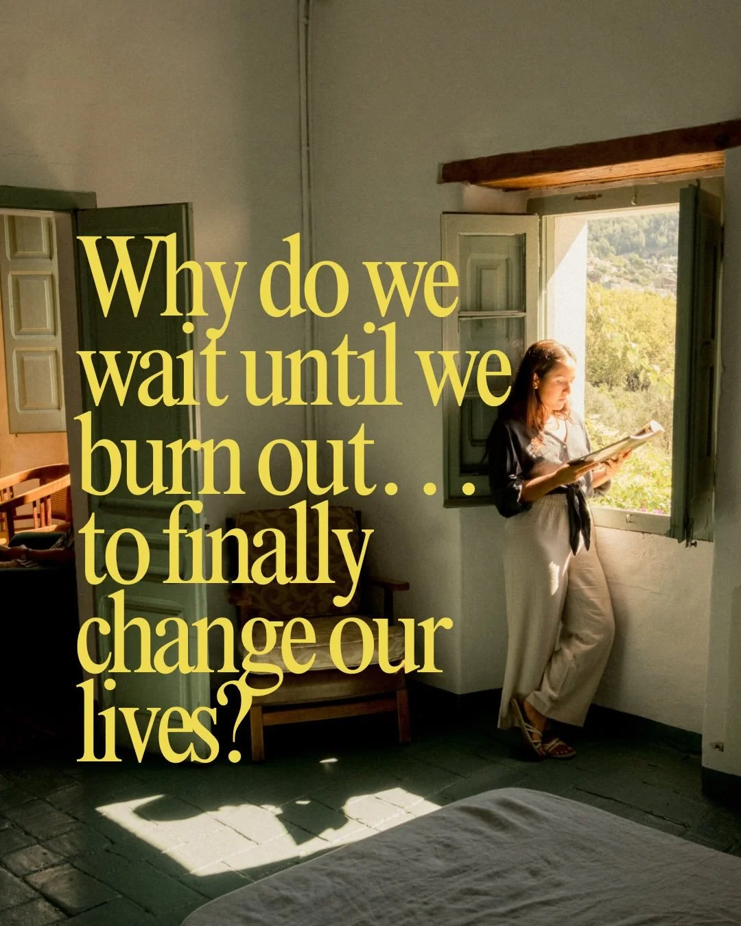 Why do we wait until we burn out to change our lives?

We are Alice and Megan, hi🌸

For those who don&rsquo;t know or who are new here&hellip; we did exactly that! We&rsquo;ve been to our rock bottom. We pushed so far that we HAD to change our lives
