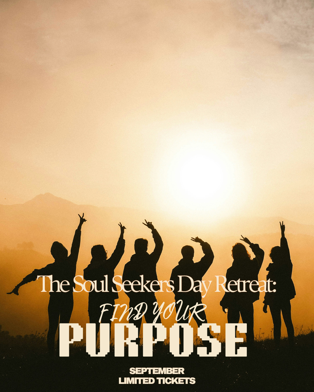 The 'Find Your Purpose' Day Retreat - September Edition