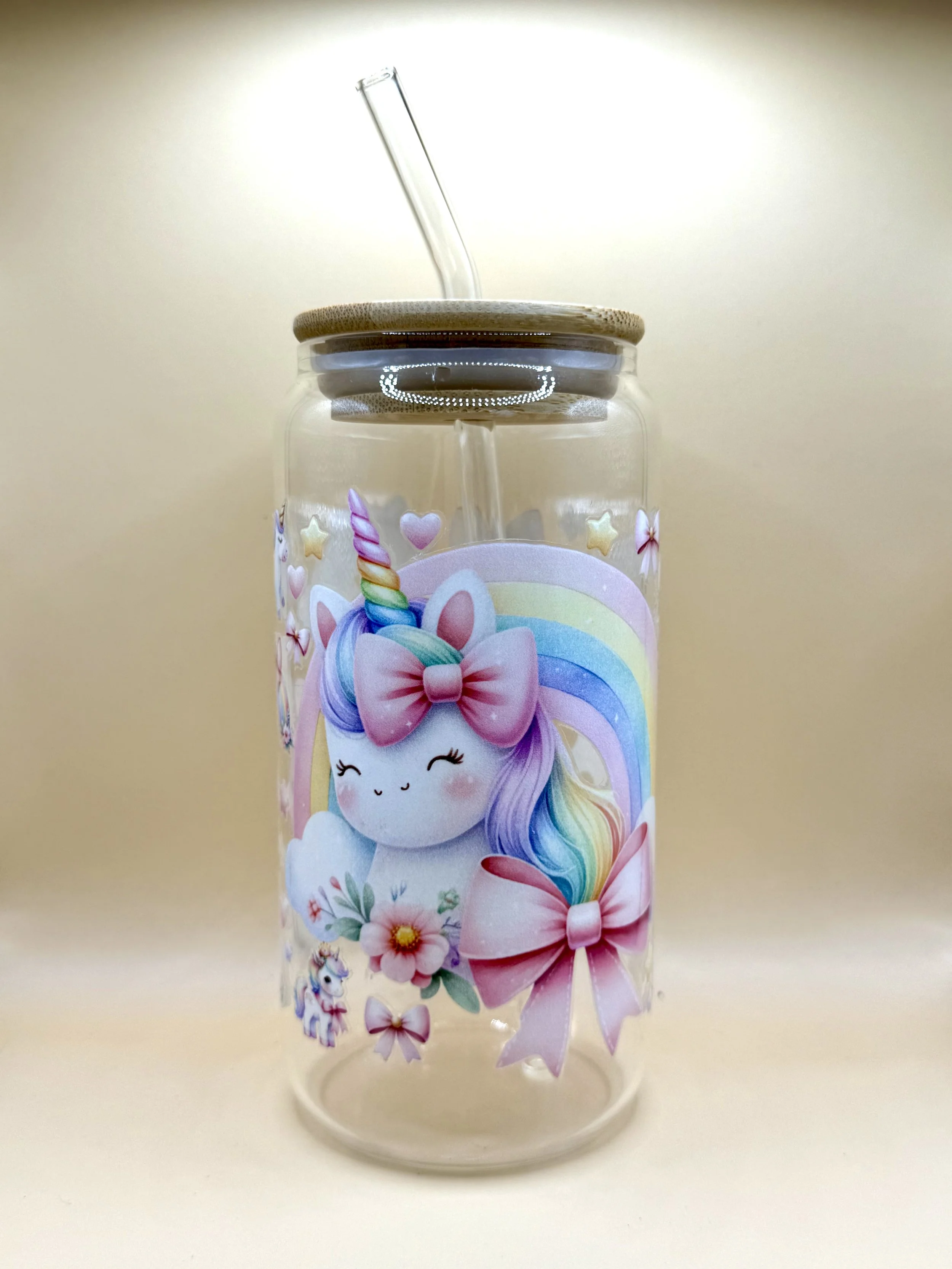 Trinkglas Einhorn '' Ella''