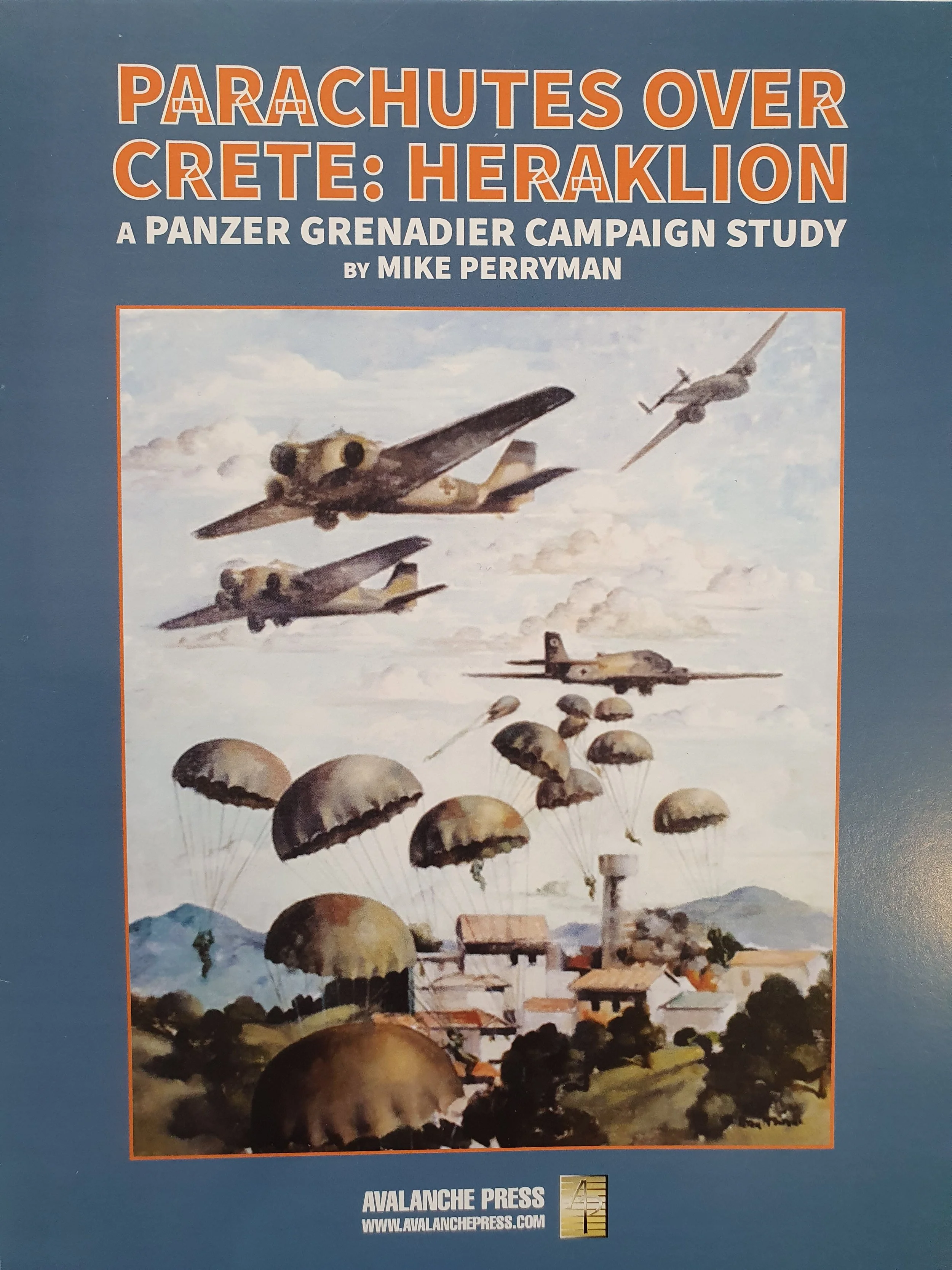 Panzer Grenadier: Parachutes Over Crete – Heraklion (Campaign Study)