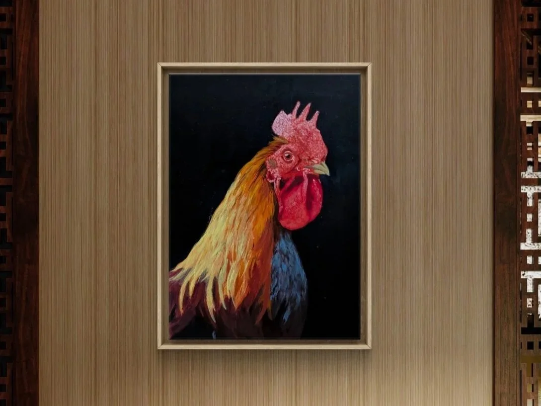 Rooster - 30 x 42,5 cm