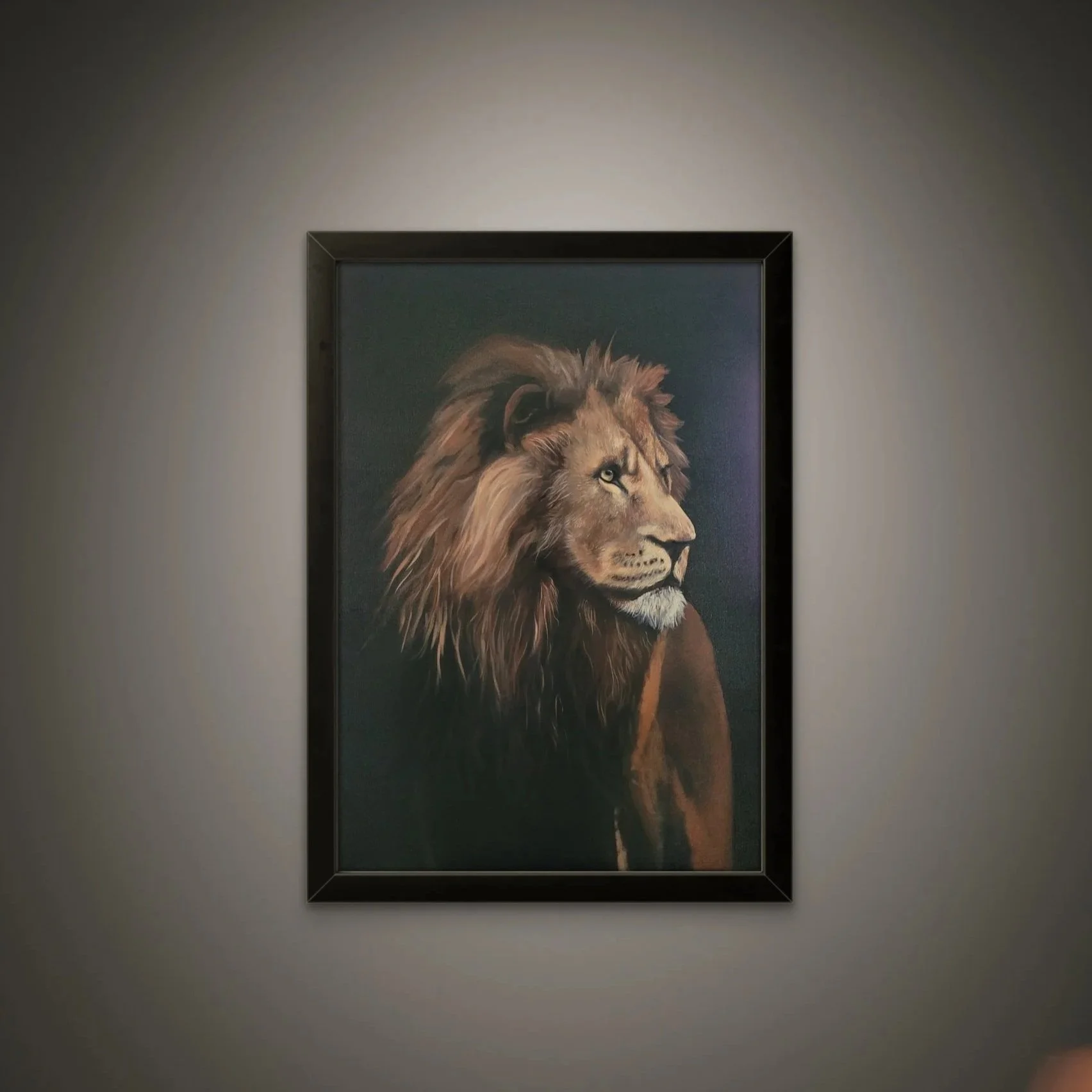 At midnight - 70 x 100 cm