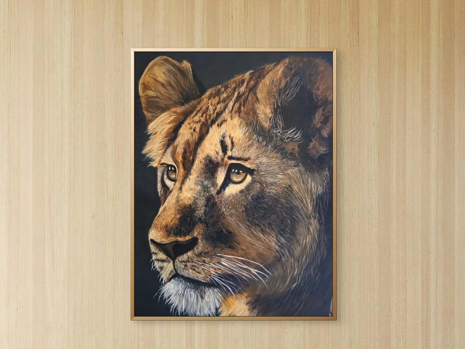 Untamed Grace  80×60 cm 
