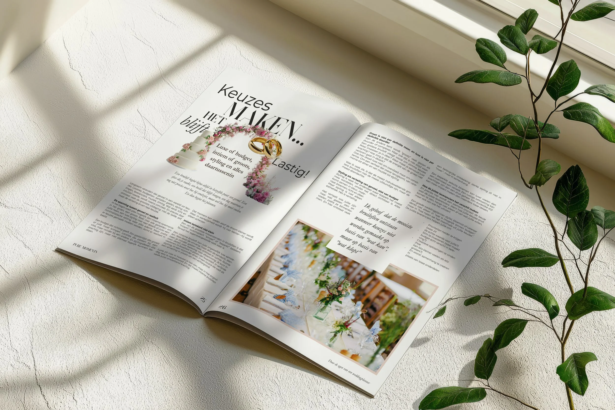 PRE-SALE! PURE moments Wedding Magazine