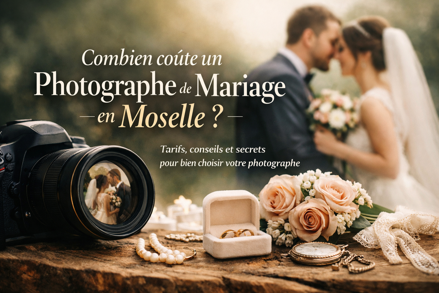 Combien coûte un photographe de mariage en Moselle ?