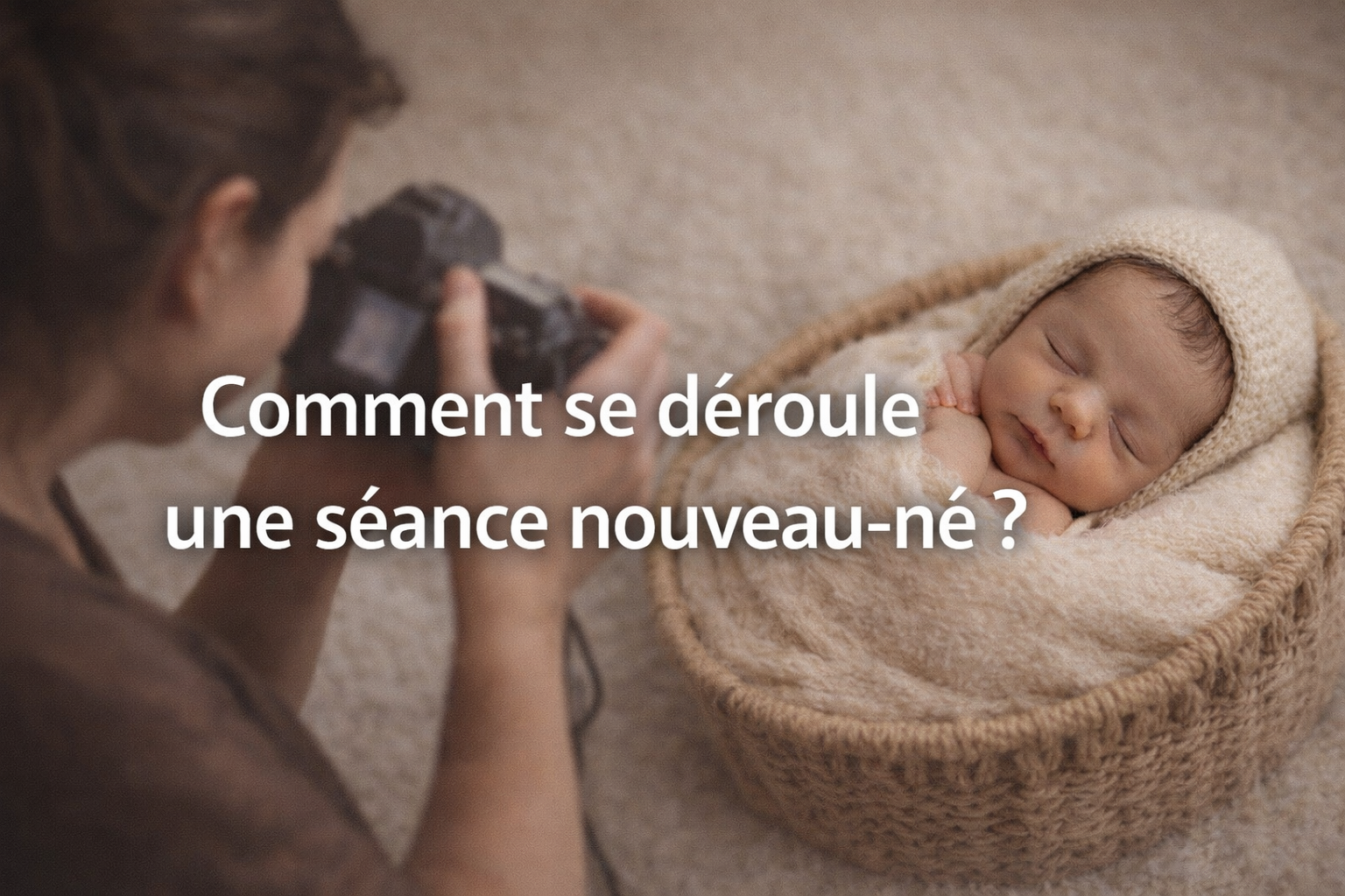 Comment se deroule une seance nouveau-né ?