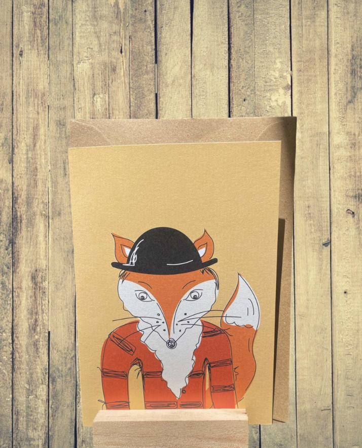 Fox of the Devonshire countryside