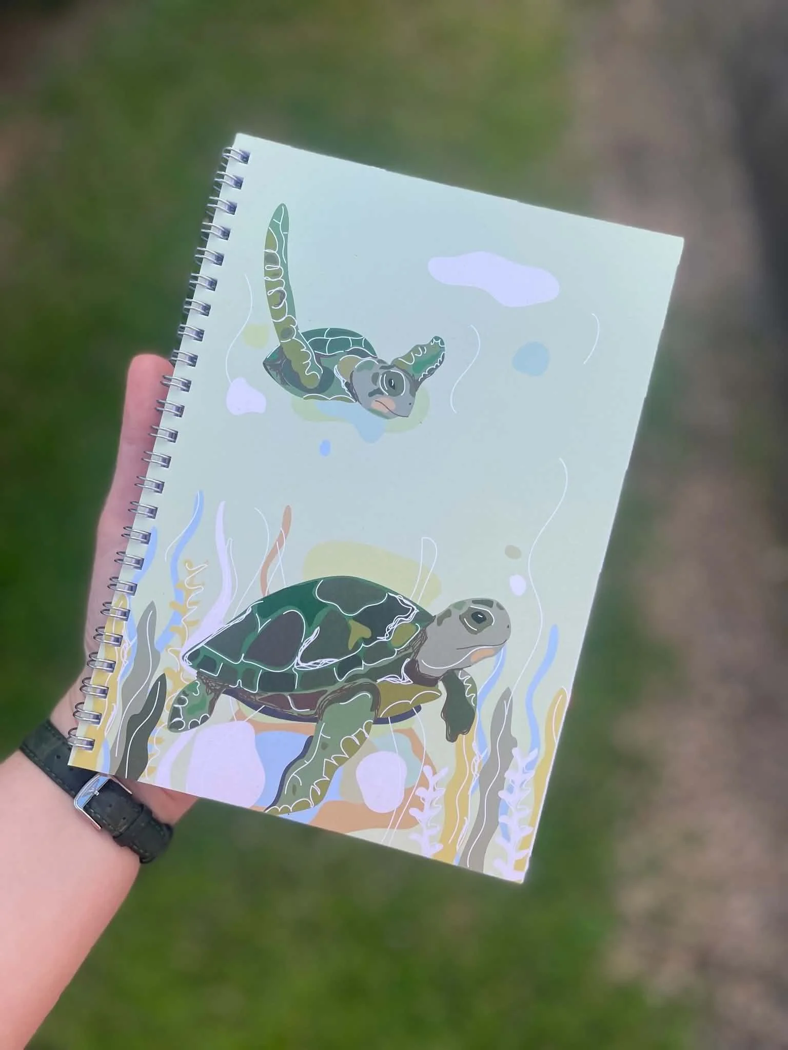 Turtle notebook