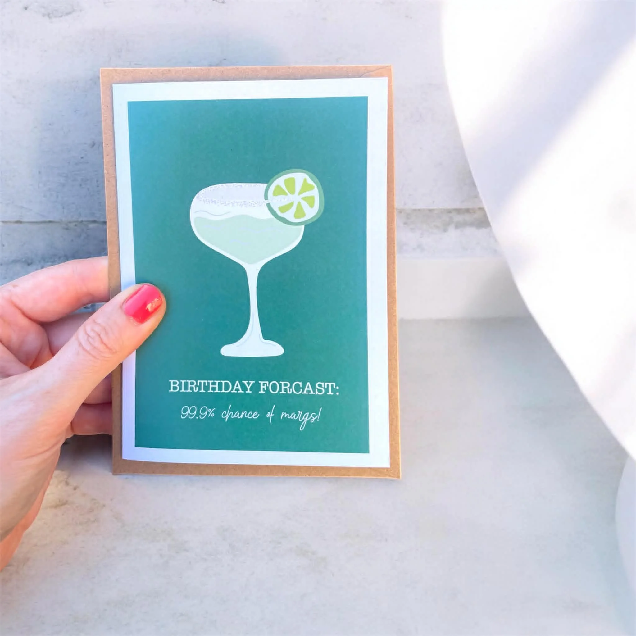 100% chance of margs!