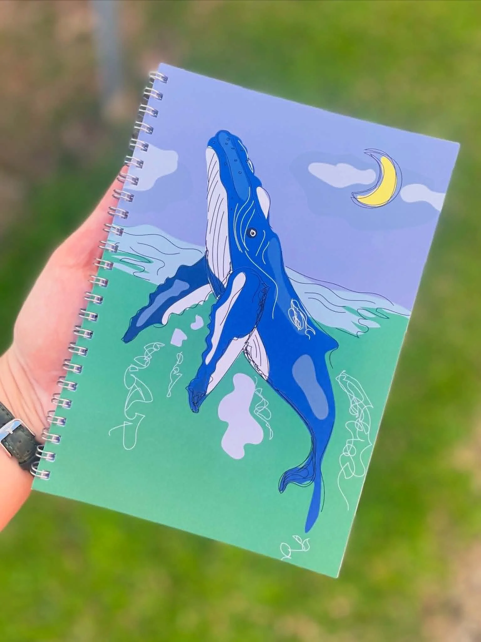 Whale notebook