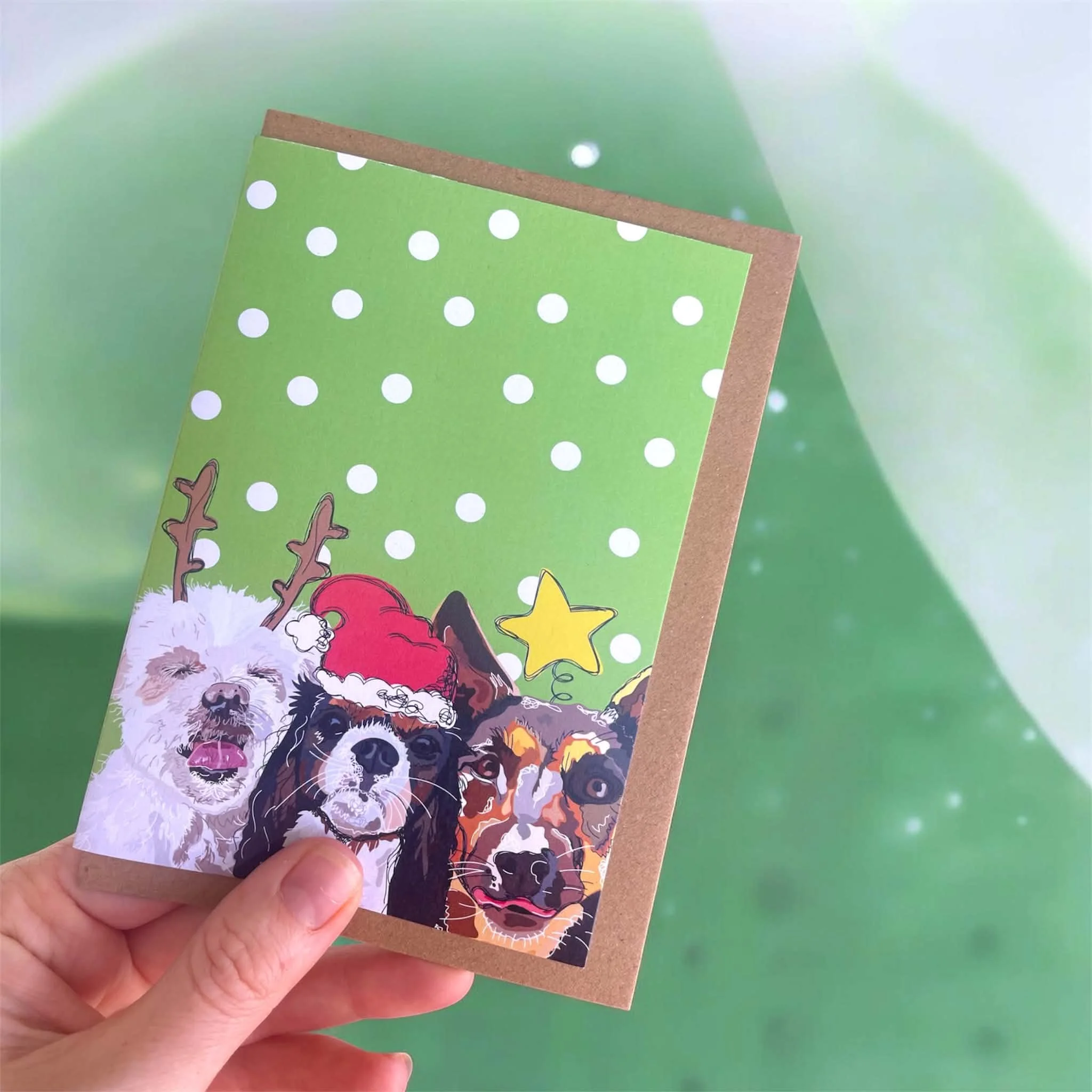 Christmas doggos