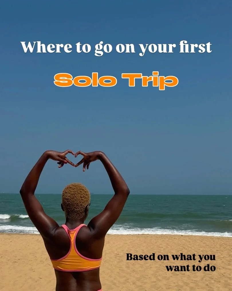If you're curious about solo travel and don't know where to go first, check out these recommendations! 

Where you go depends on the bibe that you're looking for ✨

There is no "perfect" destination but some will click with you and others w