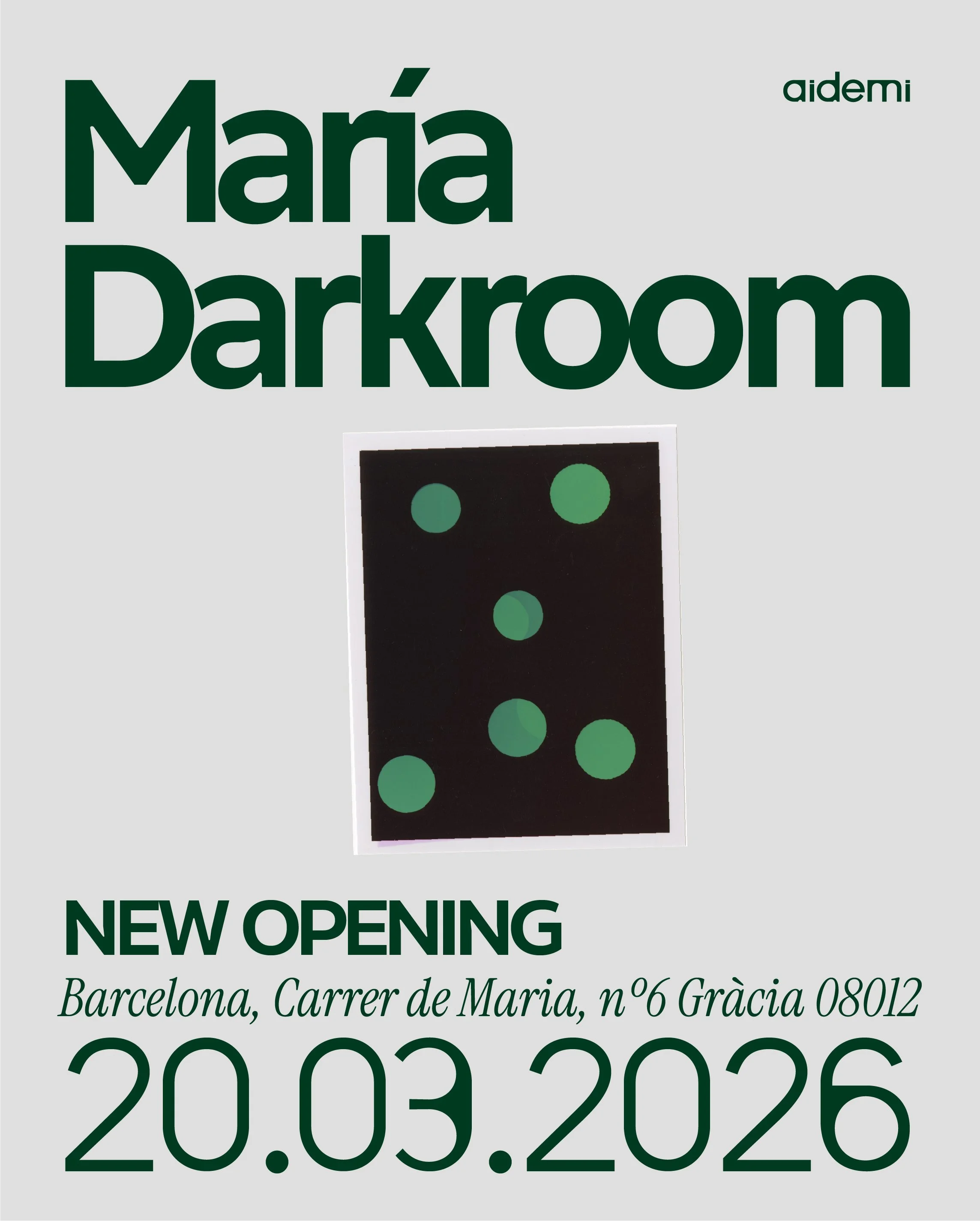 Opening Aidemi x MariaDarkroom