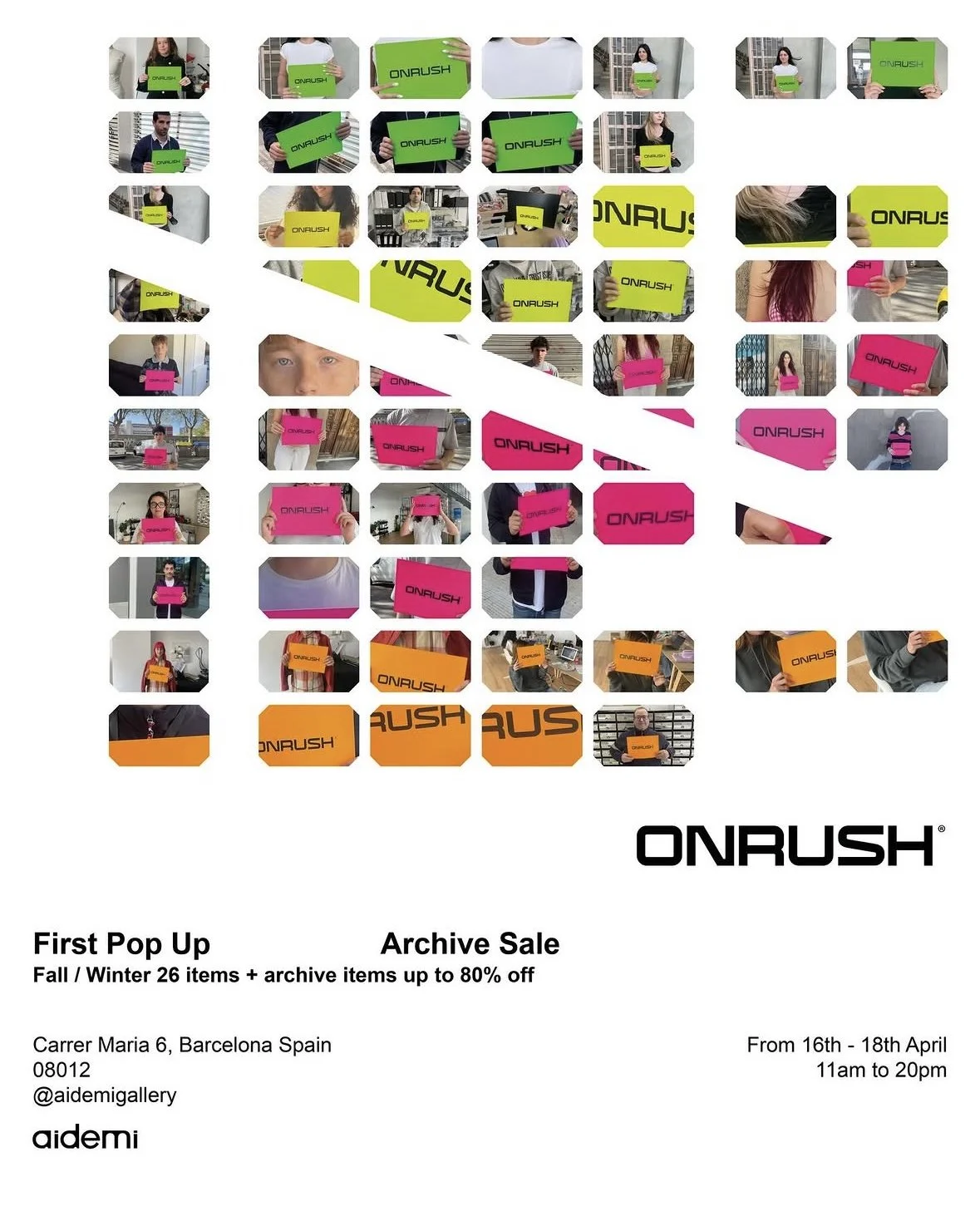 POP-UP ONRUSH
