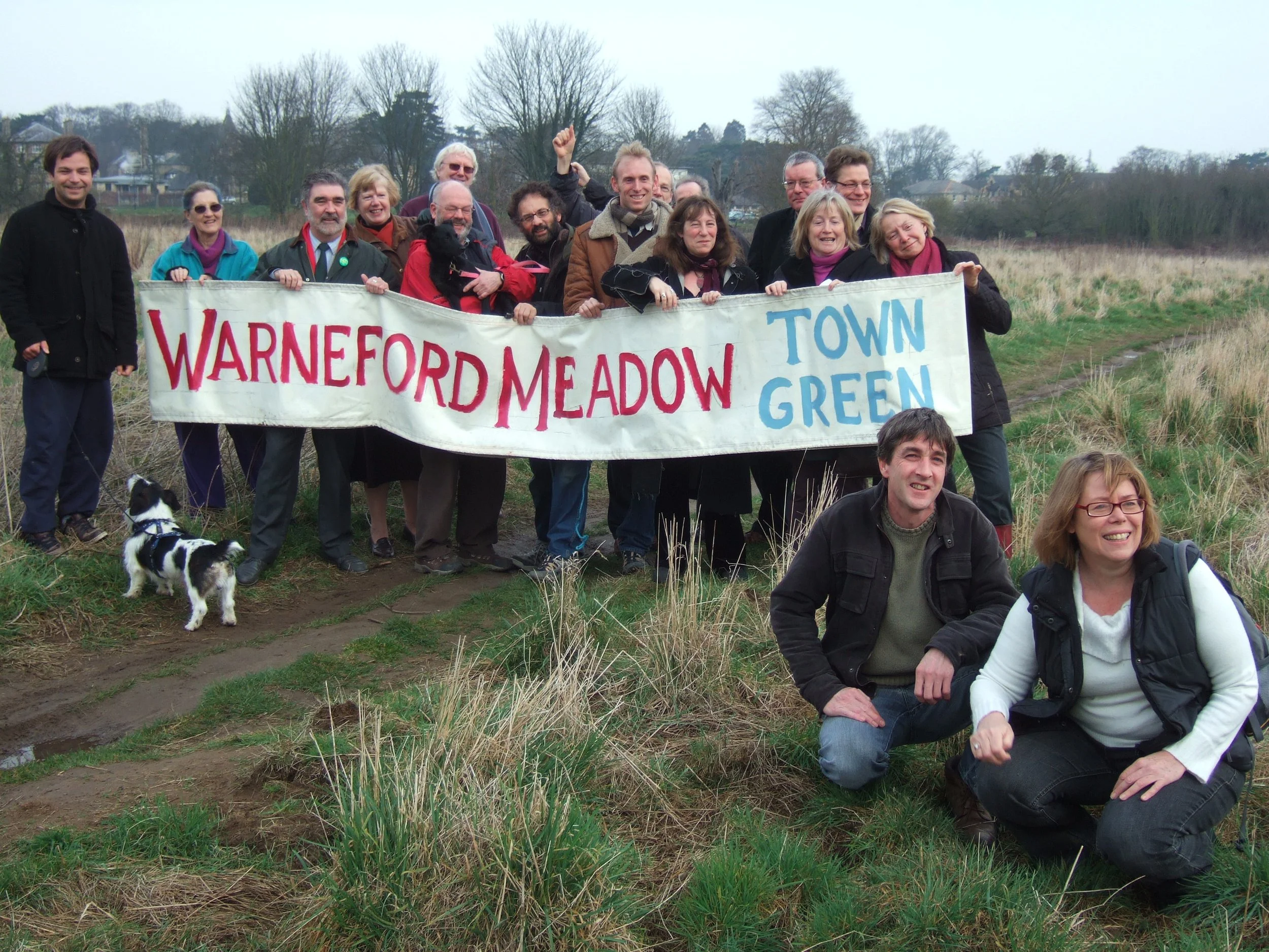 Friends of Warneford Meadow Campaigners