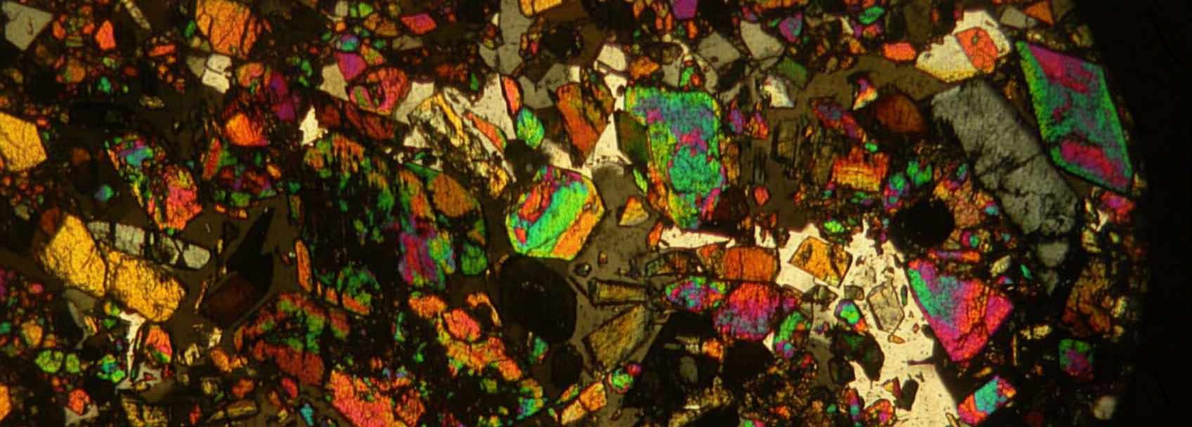 mineralojik ince kayaç kesiti