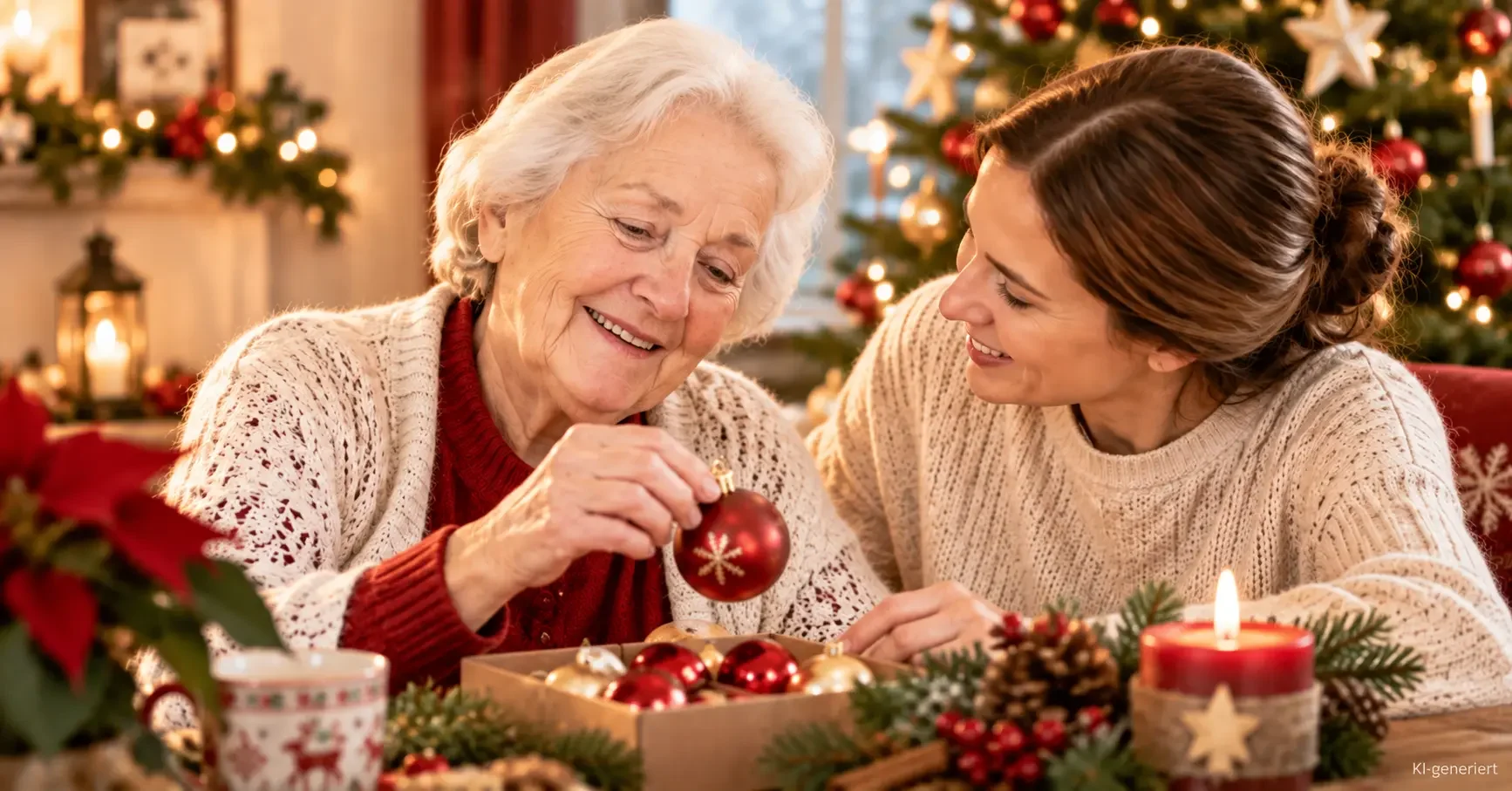 Weihnachten mit Demenz: 9 ehrliche Tipps (wenn die Feiertage anders werden)