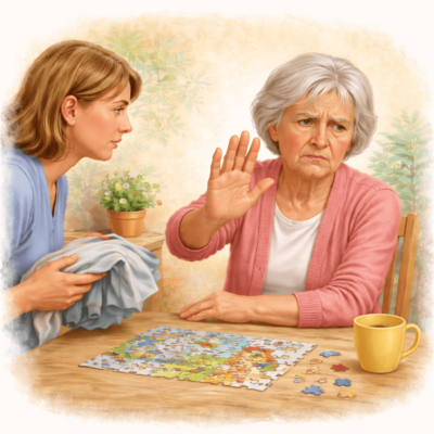 Verweigerung von Hilfe bei leichter Demenz