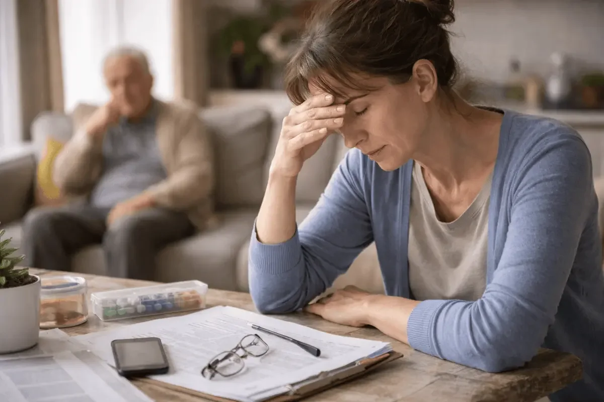 Stress bei der häuslichen Pflege von Demenzkranken