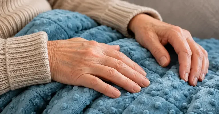 Therapiedecke bei Demenz