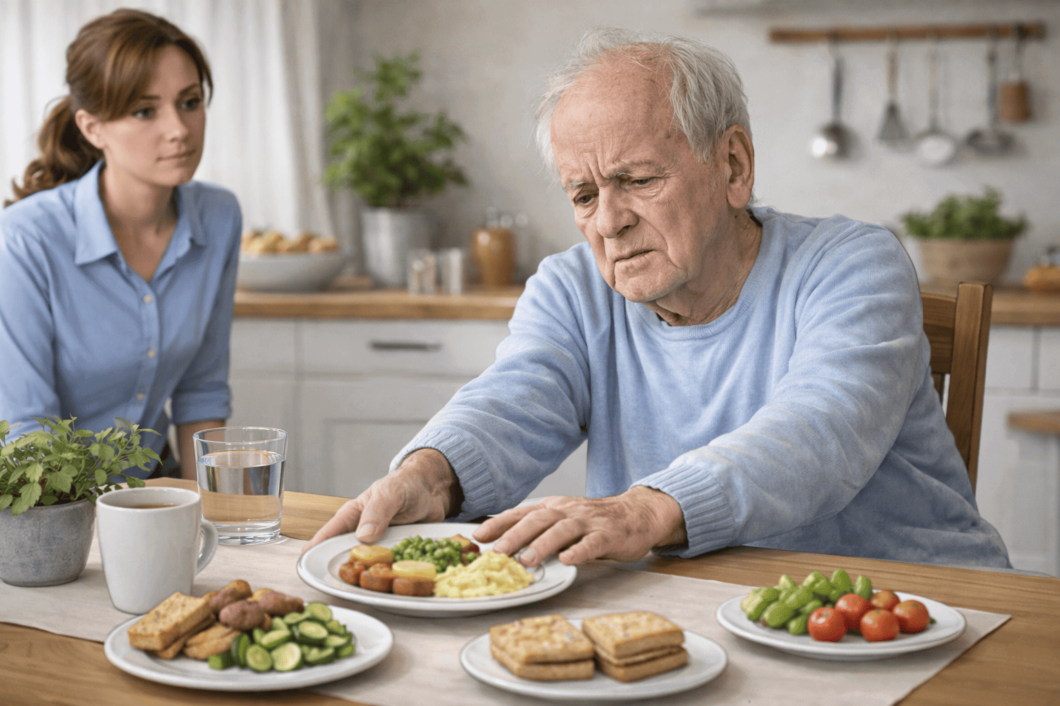Verweigerung von Essen bei Demenz