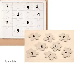 Vereinfachtes Puzzle für Demenzkranke