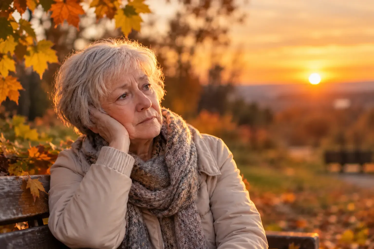 Stimmungsschwankungen bei Demenz im Herbst