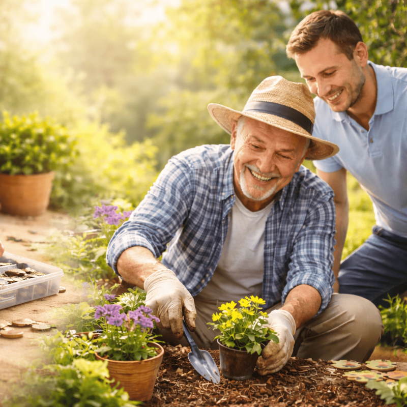 Aktivitäten für demenzkranke Männer bei leichter Demenz (+33 sinnvolle Ideen)